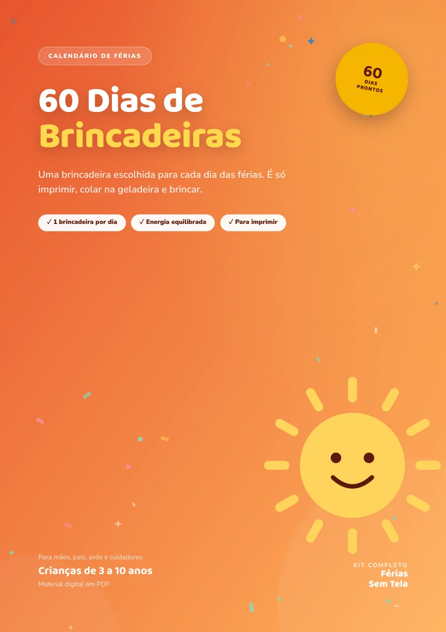 Capa: Calendário de Férias de 60 Dias