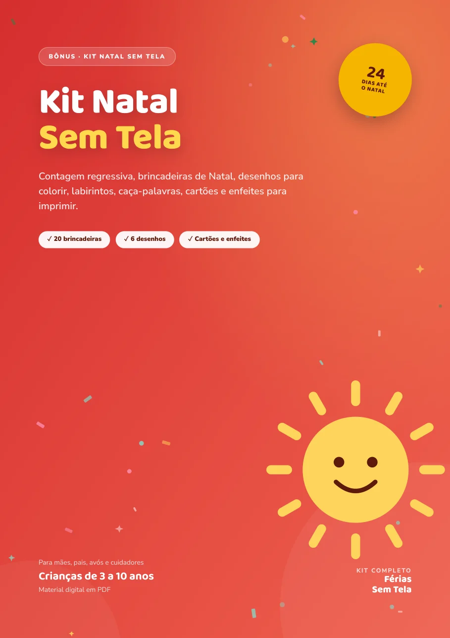 Capa: Kit Natal Sem Tela